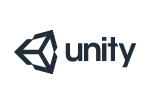 logo unity negro